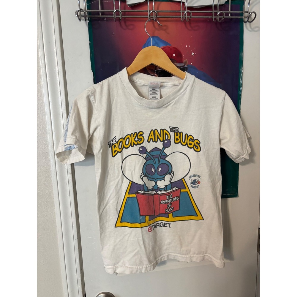 Vintage Fruit of the Loom Charlotte Hornets Hugo The Hornet Target NC